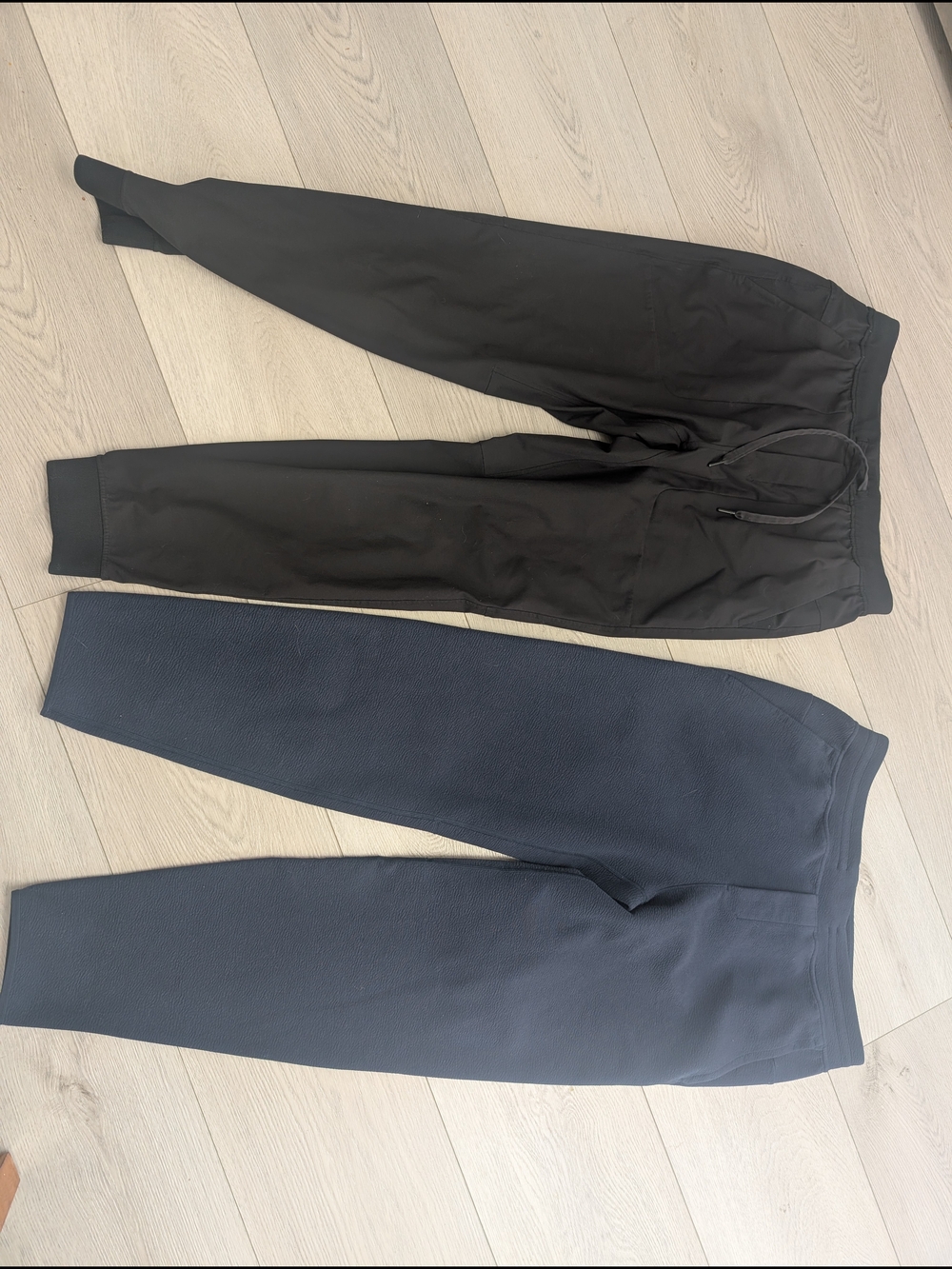 Lululemon Mens Jogger Pants - Black and Navy